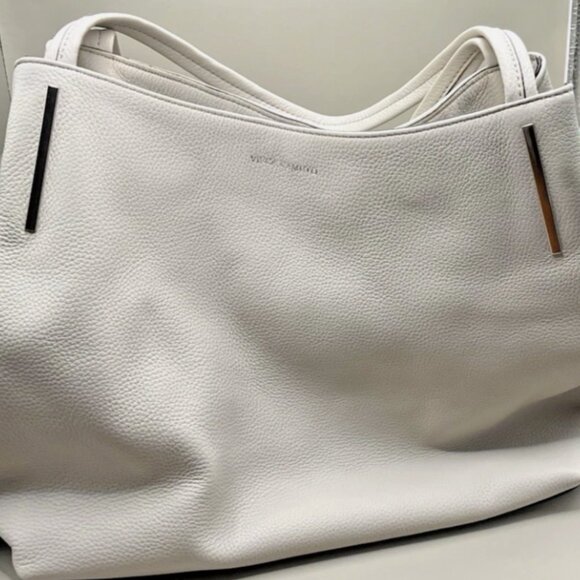 Vince Camuto Handbags - Vince Camuto Ike Tote In Light Cream Gray New Without Tags